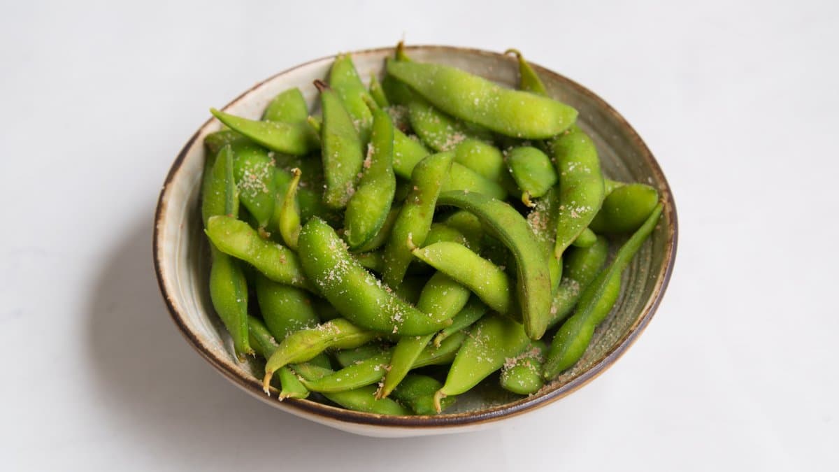 Edamame Sa Krupnom Himalajskom Solju
