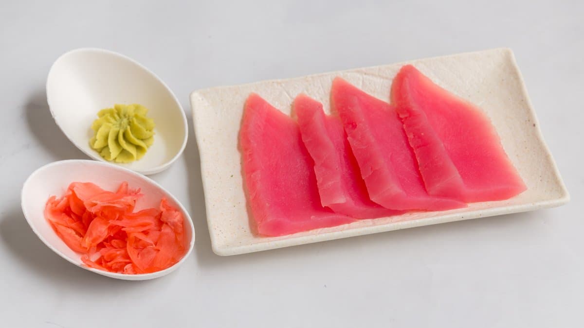 Sashimi tuna 4 komada