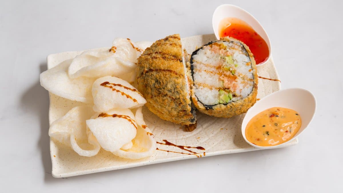 Sushi burger