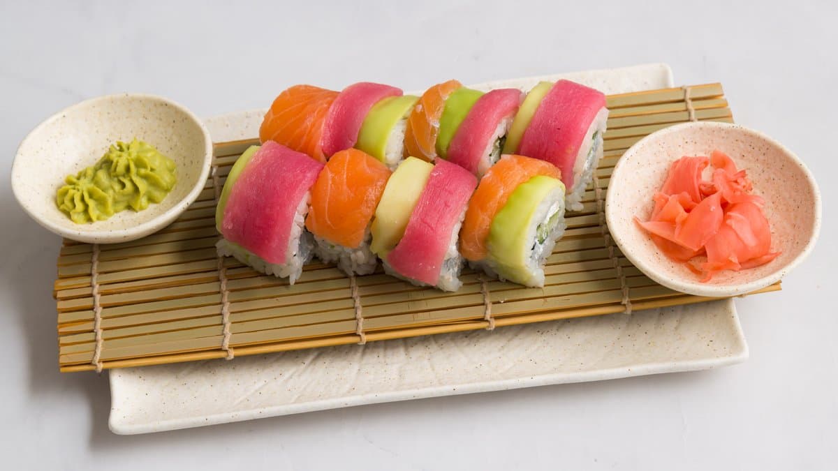 Rainbow roll