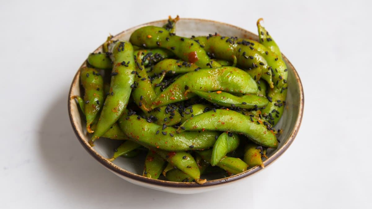 Edamame Sa Togarashijem U Sweet Chilli Sosu